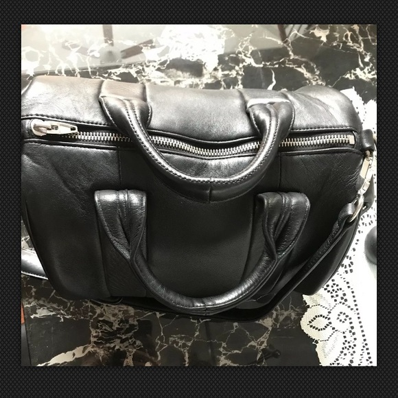 Alexander Wang Neoprene Resin Rocco Leather Duffle - Picture 3 of 7